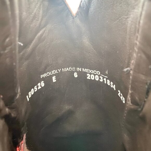 Lane SMOKESHOW Womens Cowboy Boots 6 Pink Leather Western Cowgirl Mid Calf Tall - Picture 9 of 11